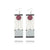 New Anime Acrylic Dangle Earrings Demon Slayer Kimetsu no Yaiba Blade of Ghost Cosplay Jewelry Accessary For Women Girl Gifts