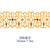 1 Pcs Retro Golden Hollow Series Lace Washi Masking Tape Release Paper Stickers Scrapbooking Label Stationery Decorative Tape