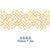 1 Pcs Retro Golden Hollow Series Lace Washi Masking Tape Release Paper Stickers Scrapbooking Label Stationery Decorative Tape