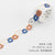1 Pcs Retro Golden Hollow Series Lace Washi Masking Tape Release Paper Stickers Scrapbooking Label Stationery Decorative Tape