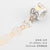 1 Pcs Retro Golden Hollow Series Lace Washi Masking Tape Release Paper Stickers Scrapbooking Label Stationery Decorative Tape