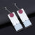 New Anime Acrylic Dangle Earrings Demon Slayer Kimetsu no Yaiba Blade of Ghost Cosplay Jewelry Accessary For Women Girl Gifts