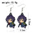 New Anime Acrylic Dangle Earrings Demon Slayer Kimetsu no Yaiba Blade of Ghost Cosplay Jewelry Accessary For Women Girl Gifts