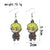 New Anime Acrylic Dangle Earrings Demon Slayer Kimetsu no Yaiba Blade of Ghost Cosplay Jewelry Accessary For Women Girl Gifts