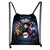 Anime Demon Slayer Kimetsu No Yaiba drawstring bag teenage girl boys fashion storage bag Nezuko Tanjirou backpack travel bag