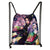 Anime Demon Slayer Kimetsu No Yaiba drawstring bag teenage girl boys fashion storage bag Nezuko Tanjirou backpack travel bag