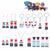 New Anime Acrylic Dangle Earrings Demon Slayer Kimetsu no Yaiba Blade of Ghost Cosplay Jewelry Accessary For Women Girl Gifts
