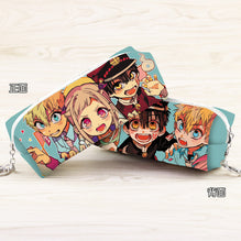 Anime Demon Slayer: Kimetsu no Yaiba Synthetic Leather Pencil Pouch Kamado Tanjirou Cartoon Character Cosmetic Bag