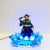 Demon Slayer Figurine Nezuko Zenitsu Tanjirou Giyuu Inosuke Q Ver. Action Figures Toys with LED Effect Kimetsu no Yaiba PVC Toy