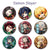 Anime Demon Slayer: Kimetsu No Yaiba Kamado Tanjirou Cosplay Bedge Cartoon Collect Backpacks Bags Badges Button Pins Brooch